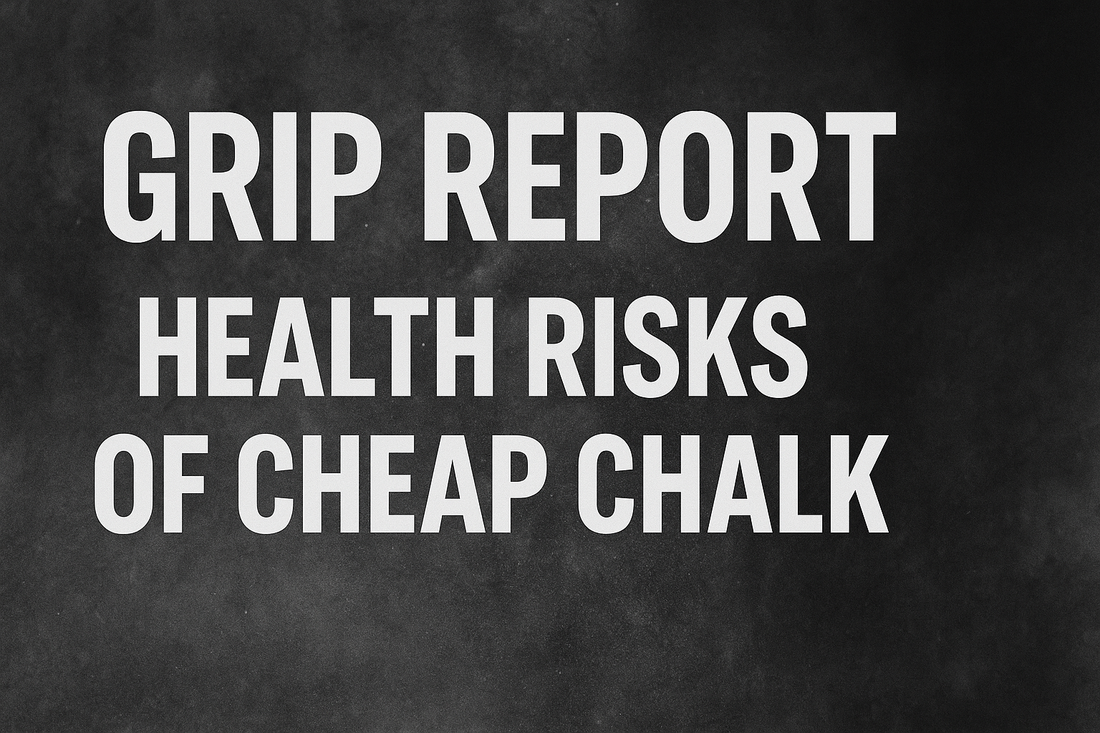 The Long-Term Health Risks of Using Poor Quality Workout Chalk