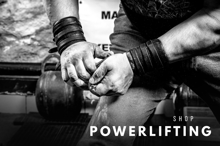 Powerlifting chalk for deadlifts